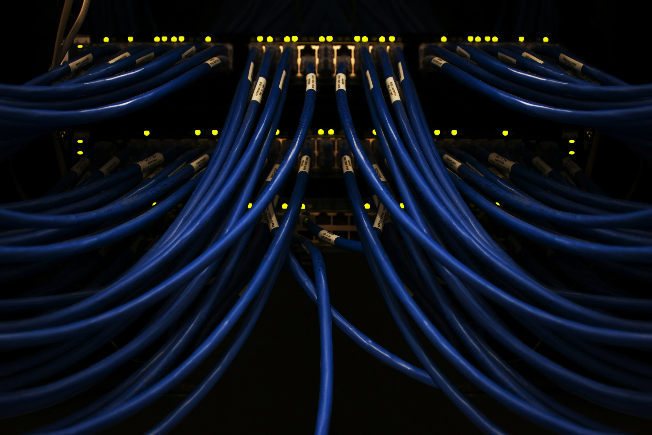 Structured network cabling and cable containment in a commercial building's electrical infrastructure