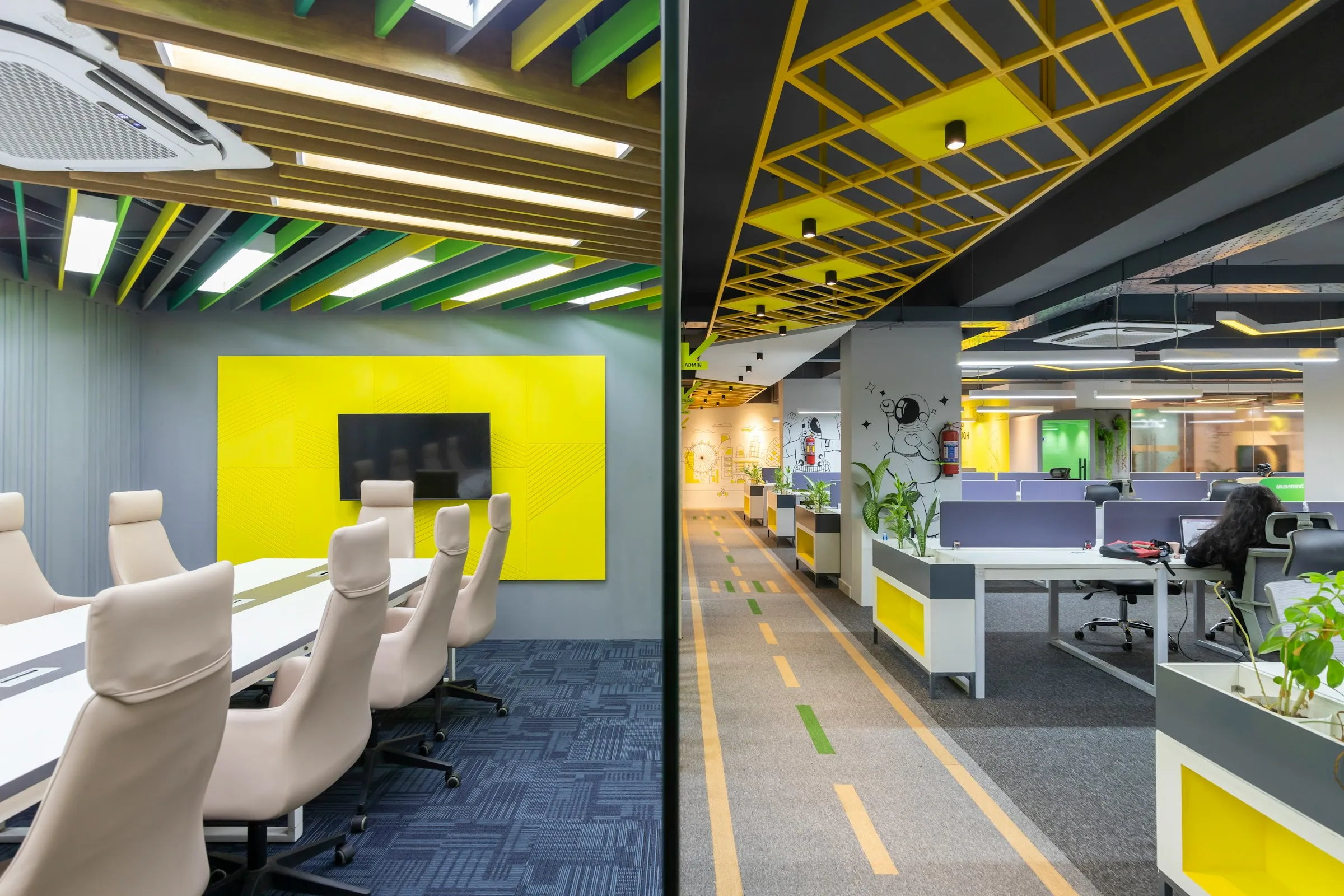 Commercial building electrical panel and cable containment as part of MEP design