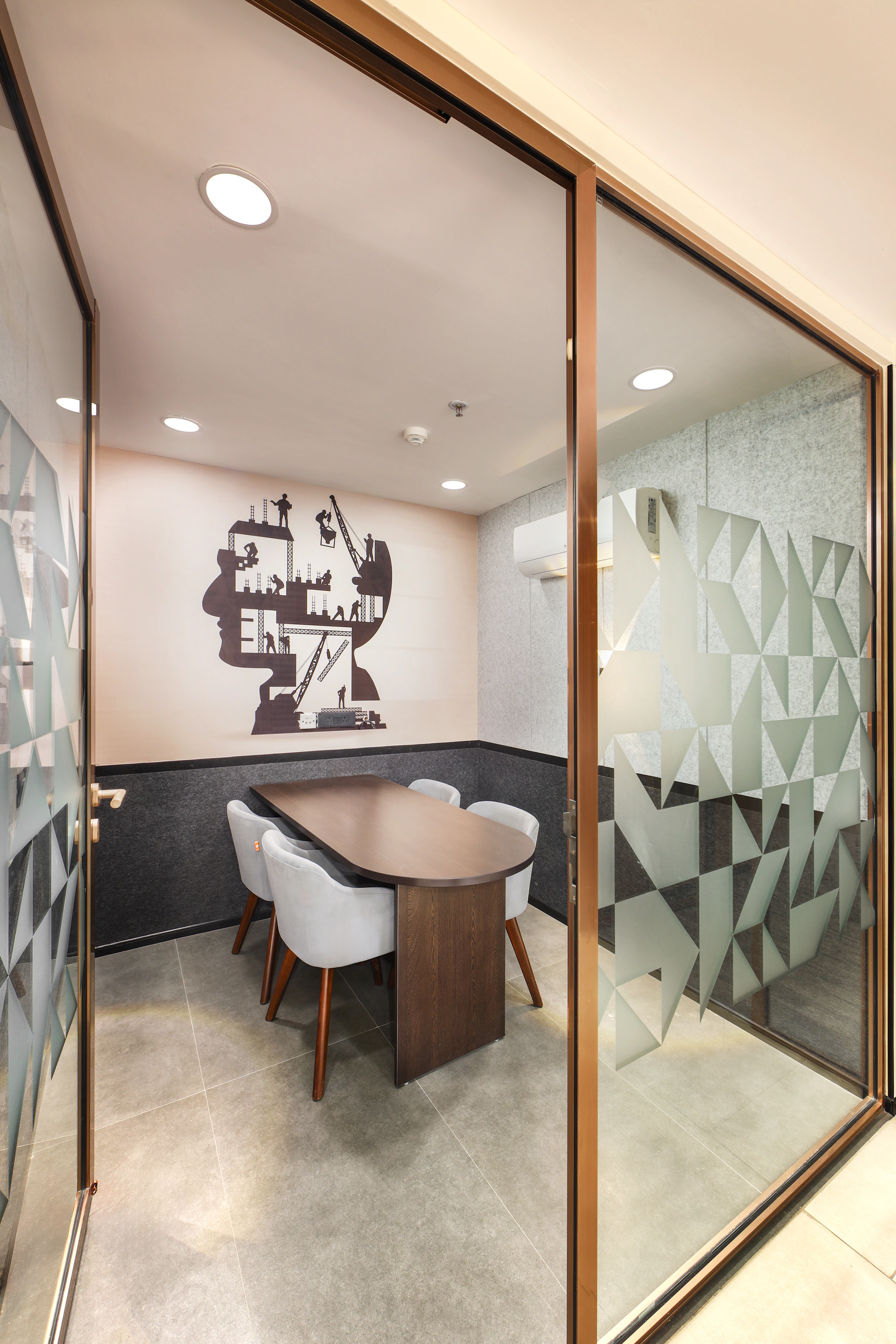 Meeting room at Himalaya Construction office