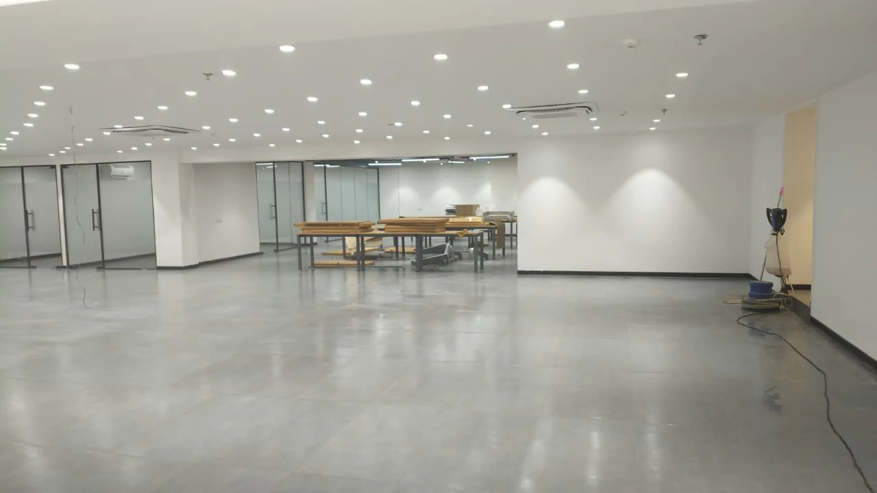 VinFast electric vehicle showroom interior with modern display area and premium lighting in Jaipur